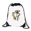 shaun the skater Drawstring Bags