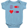 How To Live A Happy Life Baby Onesie
