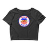 vote for pizza president democrat Crop Top