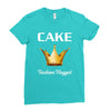 cake fashion nugget Ladies Fitted T-Shirt