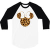 Minnie Mouse Leopard 3/4 Sleeve Shirt