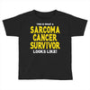 This is What a Sarcoma Cancer Survivor Looks Like Toddler T-shirt
