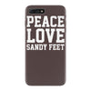 peace. love. sandy feet. iPhone 7 Plus Case