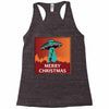 i want to believe santa parody Racerback Tank