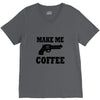 make me coffee V-Neck Tee