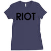 riot t shirt funny t shirt cool tshirt tv t shirt drinking shirt (also Ladies Fitted T-Shirt