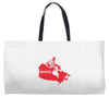 Canada Continent Roots Weekender Totes