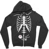 pregnant halloween costume Zipper Hoodie