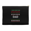 ugly christmas dad Accessory Pouches