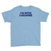 i am with harambe Youth Tee