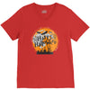 happy halloween 1 V-Neck Tee