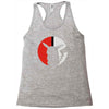 pikachu silhouette Racerback Tank