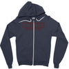 i love the eighties Zipper Hoodie