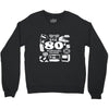 80s survival guide cassette high Crewneck Sweatshirt