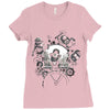 back to modern times Ladies Fitted T-Shirt