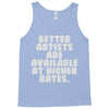 freelance artist advertising Tank Top