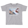 Michelangelo Creation of Adam Toddler T-shirt