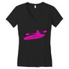 kayak chick Women's V-Neck T-Shirt