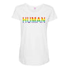 human Maternity Scoop Neck T-shirt