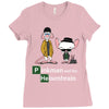 pinkman and the heisenbrain Ladies Fitted T-Shirt