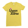 queen libra Ladies Fitted T-Shirt