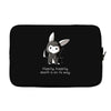grim bunny Laptop sleeve