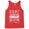 Born In February Tank Top