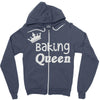 baking queen Zipper Hoodie