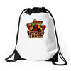 piscina de la muerte   tacos Drawstring Bags