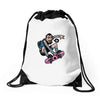 peace yoh! Drawstring Bags