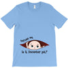 December Peeking Out Baby Girl T-Shirt