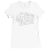 equal reaction Ladies Fitted T-Shirt