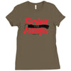 survivin' Ladies Fitted T-Shirt
