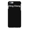 cling clang funny iPhone 6 Plus/6s Plus Case