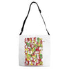 sangria summer Adjustable Strap Totes