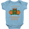 i'd rather be drinking pumpkin spice Baby Bodysuit
