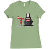my hungry neighbor Ladies Fitted T-Shirt