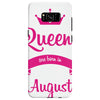 queens are born in august Samsung Galaxy S8