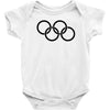 olympic rings Baby Onesie