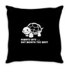 turtle tee Throw Pillow