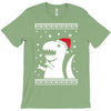 big trex santa ugly christmas T-Shirt