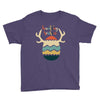 Hunting Season Retro Color 80s Style Youth Tee