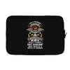 I'm A Veteran Daddy T Shirt Laptop sleeve