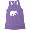 Bear Fishing Racerback Tank