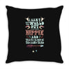 hippie Throw Pillow