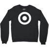 bullseye sticker vinyl decal Crewneck Sweatshirt