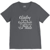 she's country from her cowboy boots V-Neck Tee