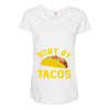 body by tacos funny Maternity Scoop Neck T-shirt