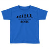 The Evolution of Rock Toddler T-shirt