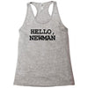 hello newman funny t shirt seinfeld vandelay tee s 3xl Racerback Tank